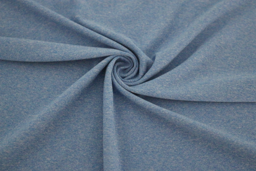 Cationic polyester spandex double sanding jersey